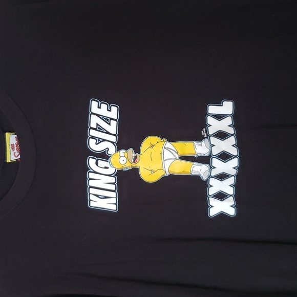 The Simpsons Homer in tighty whities graphic t shirt, men's size XL. - Picture 2 of 4
